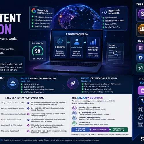 AI Content & Web Dev: SEO's 2026 Reality